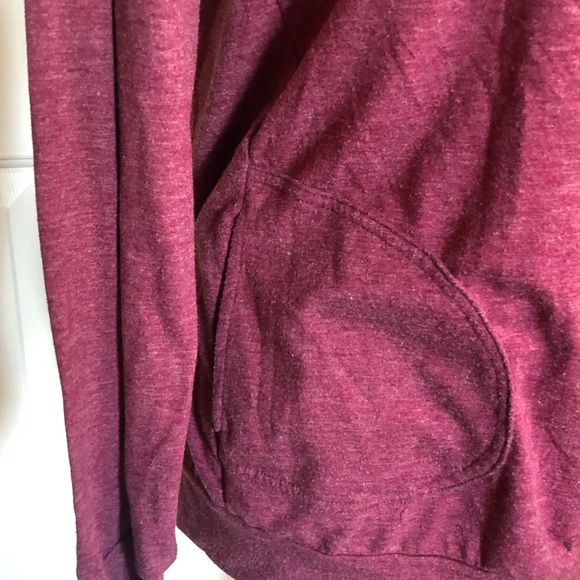 Alala Burgundy Long Sleeve Top - Picture 3 of 6